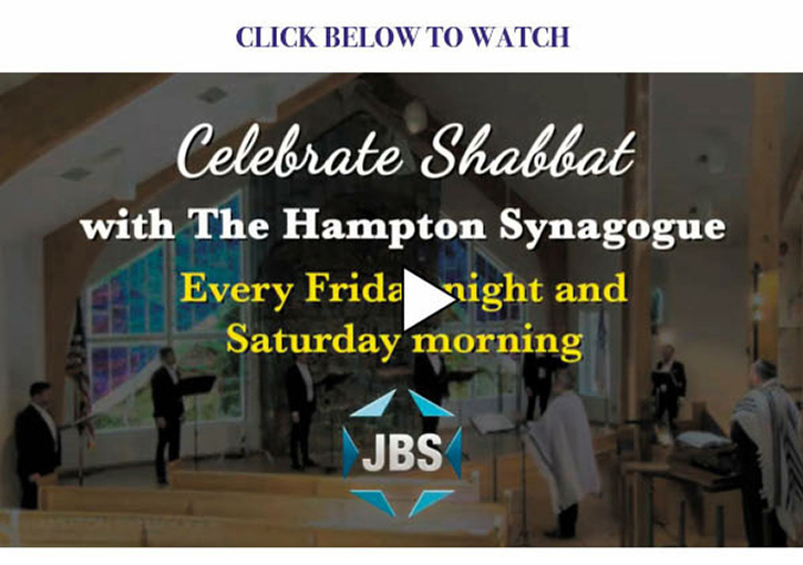 JBS Update - May 15 - The Hampton Synagogue