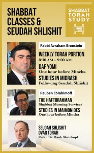 Read more about the article Shabbat Torah Study