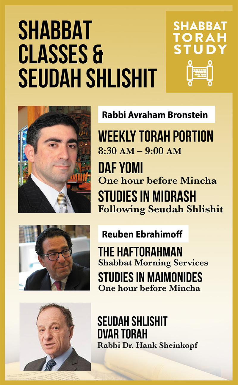 Shabbat Torah Study - The Hampton Synagogue