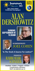 Read more about the article BREAKFAST – Alan Dershowitz